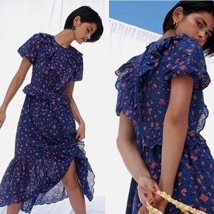 Urban Outfitters Uma Eyelet Maxi Dress - Size 2